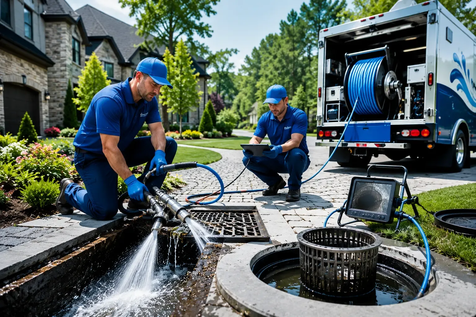Local outdoor drain cleaning professionals in Grand Rapids, OH